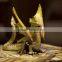 Metal Painting Yellow Dragon