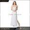 New Design Custom Made long black evening dress