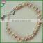 china alibaba wholesale 8-9mm White natural freshwater pearl bracelet