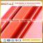 China supplier aluminum polished extrusion window frame profile with colorful surface treatment