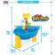 Luxury PP Pirate Boat Beach Sand Toy and Water Play Table