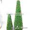 high simulation real touch artificial plastic fake topiary tree with cheap price for garden ornamets