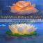 Red cheap artificial Floating Battery Powered LED flameless Flower