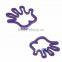 hand shapped customed silicone baby play mat