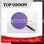 Pressed aluminum non-stick tawa pan with induction bottom