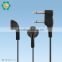 airline earphones infight eaprhone, for city sightseeing,one plus one