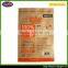 Most popular recyclable zipper stand up kraft paper bag for food