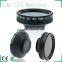 optical lens CLP Filter with Lens Front Cap and universal clip for smart phone