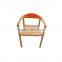 Hot Sale Plastic Chair Wooden Frame Dining Chairs for Restaurant