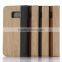 Retro wood leather stand shockproof case for samsung galaxy s7