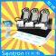 Hot Selling!Interactive Commercial Use 1080p Full HD 9d Virtual Reality Electric 3/6 Seat 360 Degree 9d vr Cinema