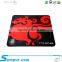 Sempur natural rubber gaming mouse pad with micro fiber surface