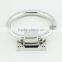 chrome finish zinc alloy door knocker