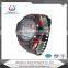 running men sports watches silicone strap luminous dial