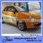 Transparent car window vinyl sticker, self adhesive vinyl