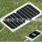 5V/1A solar panel powered phone charger charger for car