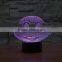 2016 New 3D Optical Night Light Turtle 7 RGB Light Colors 10 LEDs AA Battery or DC 5V Mixed Lot