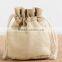 Jewelry storage bag linen drawstring bag OEM size and LOGO