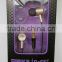 high quality Bass Metal Earphone In ear For MP3 or PC phone