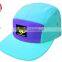 dye sublimation wholesale custom 5 panel cap/hat