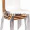 TDC-132-3 QVB JIANDE TONGDA RESTAURANT BENTWOOD PLYWOOD CHROME PLATED FRAME DINING CHAIR BENTWOOD MEETING CHAIR OFFICE CHAIR