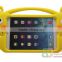 FDA Food Grade Yellow Duck Shape 3D Cute Kid Proof Silicon Kids 7 inch Tablet Case