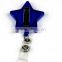 star shaped retractable badge holder badge reel