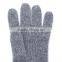 Ewsca men 5 fingers pure cashmere knitwear wholesale gloves