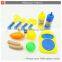 Cheap plastic pretend toys kitchen toys cooker set
