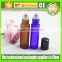 oriflame perfume glass roller bottle with aluminum cap