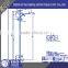 single-arm lighting pole,galvanized steel street light pole
