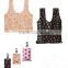 Pink With Dots T-shirt Shape Shopping Bag