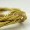 2/3 core Round Textile Electrical Wire Color Braided Wire Fabric Cable