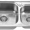 European Style Stainless Steel Double Bowl Kitchen Sink GR-638