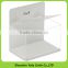 elegant white acrylic donation box with brochure holder high quality wholesale price