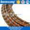 diamond wire saw beads wire saw concrete cutting diamond coated wire saw