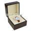 Custom Print Logo Mens Watch Box Wood High Quality Square Wooden Watch Display Boxes