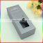 automobile oil hard grey paper Gift Box packaging with PVC window