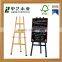Delicate high quality strong foldable customized artistic drawing portable wooden easel stand