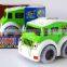 Battery operated Cartoon R/C Car Radio Control Toy for Toddlers Thomas cartoon mini rc car with light and music
