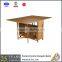 korean folding table with wheels