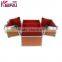 Good-Looking Custom Logo Red Pvc Small Cosmetic Lock Storage Box