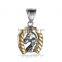 Jingli Jewelry European Style Horse Head Pendant Fashion Horseshoe Pendant(GH-018)