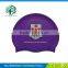2015 OEM Printing Adult Waterproof Silicone Swim Cap