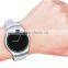 Full Display Round IPS Screen LCD MTK2502C BT4.0 blood pressure monitor watch KW18