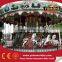 Attractions Outdoor Playground Luxury Double Deck Carousel Horse for Sale