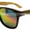 2015 new style high quality hot sale CE&FDA certificate factory UV400 TR90 frame with outdoor wooden bamboo sunglasses unique