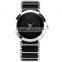 Delicate Fashion Stainless Steel Back Analog Black Men's Ladies Sport Bracelet Quartz Watch