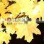 Building decoration artificial maple leaf outdoor lighted trees