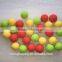 Customized Rubber massage ball/hard lacrosse ball with diameter 6.4cm 12.5cm wieght 147g